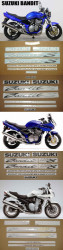 Set stickere SUZUKI BANDIT - 600 / 1200S