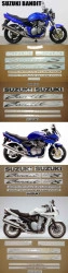 Set stickere SUZUKI BANDIT - 600 / 1200S
