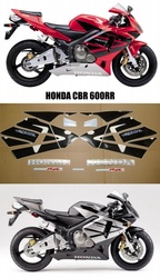 Set stickere moto Honda cbr 600rr 2003 - 2005