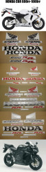 Set stickere Honda CBR 600rr-1000rr