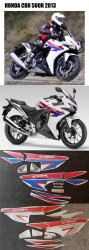 Set stickere Honda CBR 500R 2013