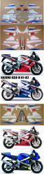 Set stickere SUZUKI GSX -R 600 750 1000 K1 K2