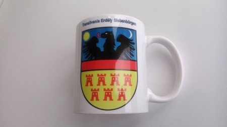 Cană porțelan stema Transilvaniei