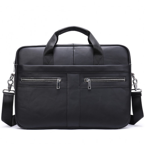 Портфейл за мъже, Felix GT1318, естествена кожа, черен