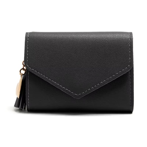 Дамски портфейл, Leila PT1345, Черен