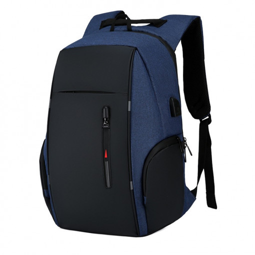 Harvey GT1476 мъжка раница с USB порт, синя