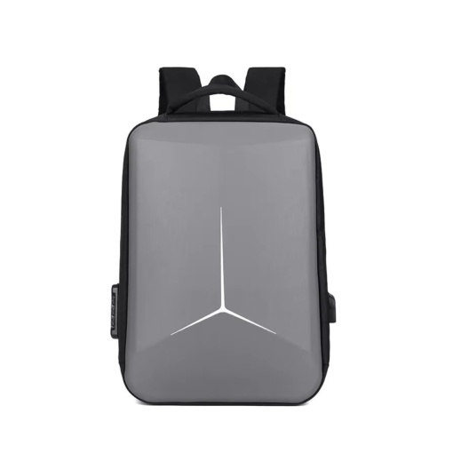 Раница за унисекс, Lorcan GT3751, USB порт, сива