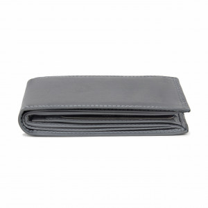 Мъжки портфейл Delis, Ilias PT1166, естествена кожа, сив - Img 4