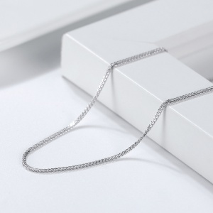 Сребърна верижка за мъже 925, JW1504, с родиево покритие - Img 2