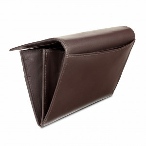 Дамски портфейл Delis, Bailey PT1185, естествена кожа, кафяв - Img 3