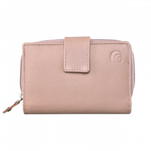Дамски портфейл Delis, Annelisse PT1219, естествена кожа, крем - Img 2