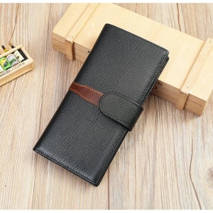Мъжки портфейл, Gruia PT1342, естествена кожа, Black-Baro - Img 3