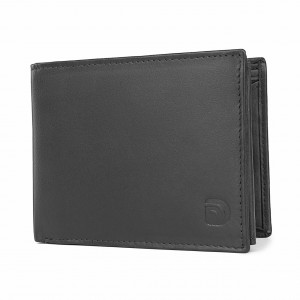 Мъжки портфейл Delis, Alvaro PT1169 , естествена кожа, черен - Img 1