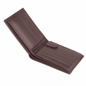 Мъжки портфейл Delis, Ilias PT1165, естествена кожа, кафяв - Img 3