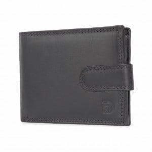 Мъжки портфейл Delis, Jacob PT1173, естествена кожа, черен - Img 1