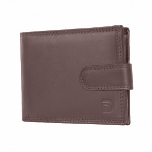 Мъжки портфейл Delis, Jacob PT1175, естествена кожа, кафяв - Img 1