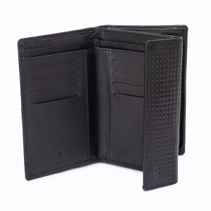 Дамски портфейл, Zaya PT1357, естествена кожа, черен - Img 7