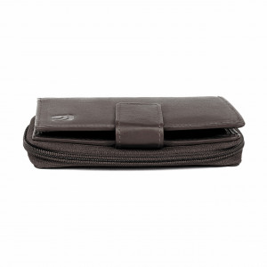 Дамски портфейл Delis, Annelisse PT1182, естествена кожа, кафяв - Img 5