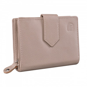 Дамски портфейл Delis, Melusine PT1223, естествена кожа, крем - Img 2