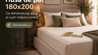 Husă de pat 180x200: ghid complet pentru saltele king size