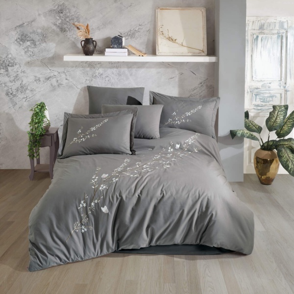Спално бельо от поплин, 100% памук, за двойно легло, Hobby Home, 4 части, HBP-32