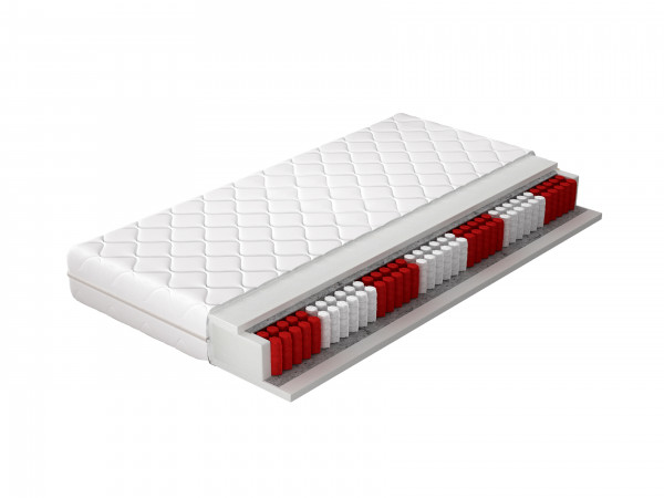 Saltea cu arcuri Pocket, cu husa hipoalergenică, 200 cm, Apollo, Eltap