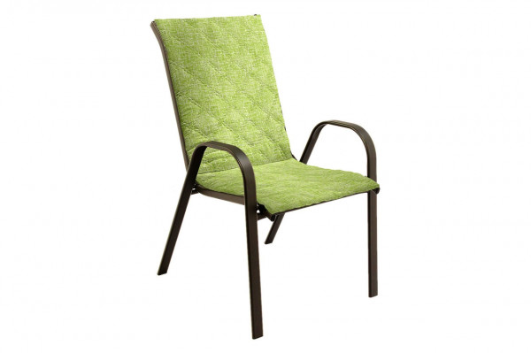 Perna scaun cu spatar Alcam, Midsummer, 105x48x3 cm, microfibra matlasta, Green Jeans