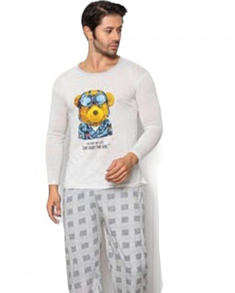 Pijama Barbati, Bumbac 100%, PB-41