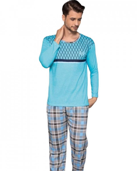 Pijama Barbati, Bumbac 100%, PB-30