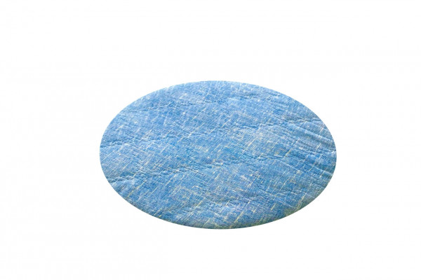Perna scaun matlasata, Alcam, blue jeans, 36 cm