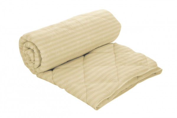 Pilota Alcam damasc ivoire 200x220 cm, umplutura lana, 300 g/mp