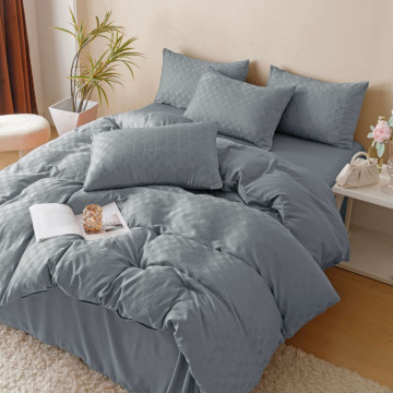 lenjerie de pat cu tesatura tip jacquard