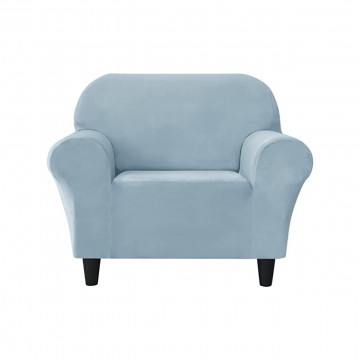 husa fotoliu culoare bleu