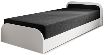 Pat ELTAP Parys W, 80x190 cm, negru, Sawana 14 BONELL INTEGRATĂ, CU LADĂ, SKU BE-PA-RT-W-14SA