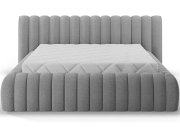 Pat tapițat ELTAP Carilla Bed, 180x200 cm, gri, Royal 04 – vedere generală a produsului