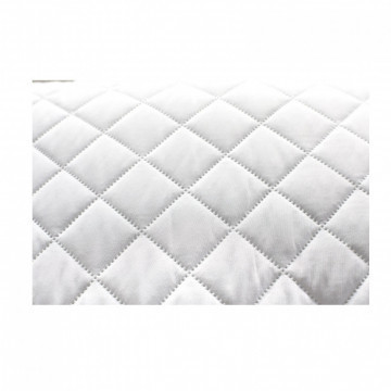 Pernă antialergică lavabilă din microfibră matlasată, 50x70 cm, alb, Moises, PN-003 – fotografie de prezentare a produsului