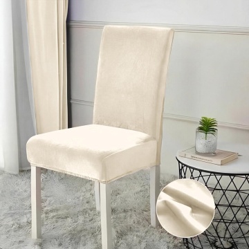 Set 6 huse elastice plușate pentru scaune, E-03