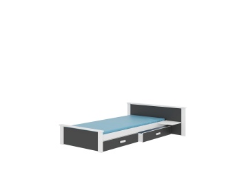 Pat copii ADRK ALDEX – 80x180 cm – 139 – fotografie de catalog a modelului – prezentare suplimentară a modelului