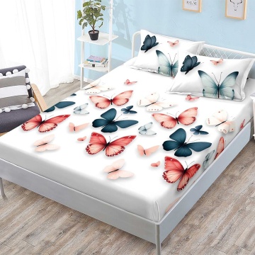 Set cearceaf cu elastic + 2 fețe de pernă, 3 piese, policoton, G-275