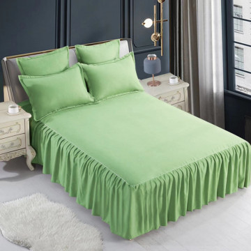 Lenjerie de pat culoare verde deschis
