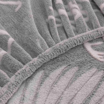 textura pufoasa a husei de pat cocolino cu elastic