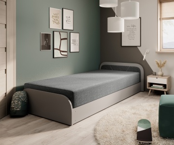 Pat ELTAP Parys GR, 80x190 cm, gri, Sawana 21 BONELL INTEGRATĂ – prezentare a produsului dintr-un alt cadru