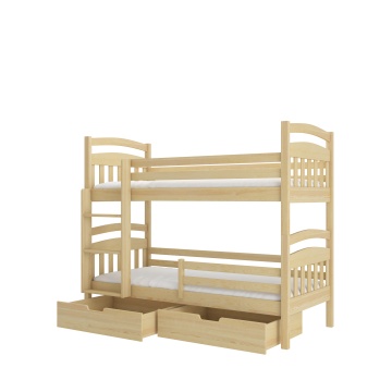 Pat copii ADRK ADA – 80x180 cm – Pin – fotografie de catalog a modelului – cadru alternativ al produsului