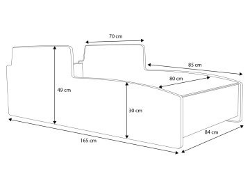 Pat copii ADRK TRACTOR YELLOW – 80x160 cm – Galben – prezentare alternativă a modelului
