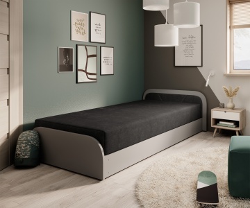 Pat ELTAP Parys GR, 80x190 cm, negru, Alova 04 BONELL INTEGRATĂ – prezentare a produsului dintr-un alt cadru