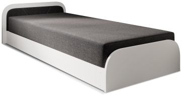 Pat ELTAP Parys W, 80x190 cm, gri închis, Sawana 05 BONELL INTEGRATĂ, CU LADĂ, SKU BE-PA-LT-W-05SA