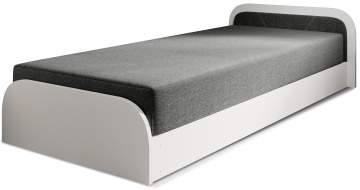 Pat ELTAP Parys W, 80x190 cm, gri, Sawana 21 BONELL INTEGRATĂ, CU LADĂ, SKU BE-PA-RT-W-21SA