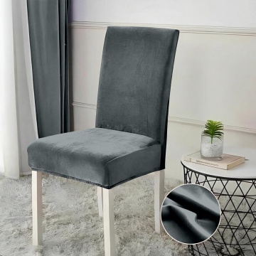 Set 6 huse elastice plușate pentru scaune, E-04