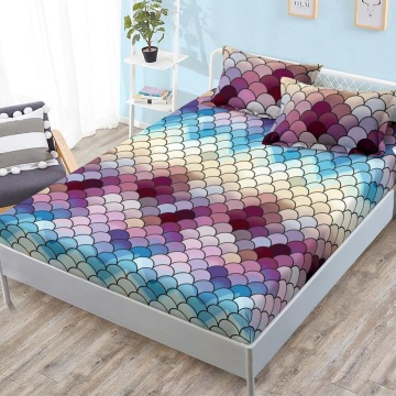 Set cearceaf cu elastic + 2 fețe de pernă, 3 piese, policoton, G-190
