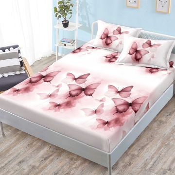 Set cearceaf cu elastic + 2 fețe de pernă, 3 piese, policoton, G-289